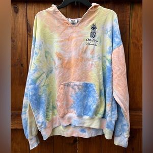 Old Forge New York Adirondacks Tie Dye Sweatshirt Hoodie